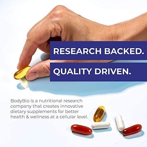 BodyBio Omega Oils 3 & 6 180 Softgel