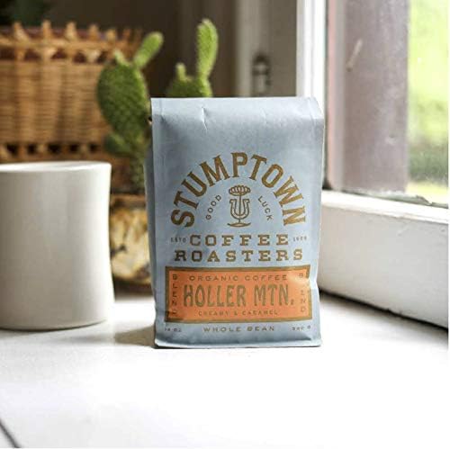 Bundle of Stumptown Coffee Roasters, Medium Roast Organic Whole Bean Coffee - Holler Mountain 12 Oz + Stumptown Coffee Roasters, Medium Roast Organic Whole Bean Coffee - Founder's Blend Bag 12 Oz