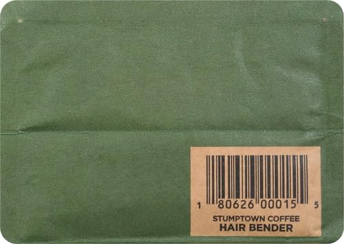 Stumptown Coffee Roasters, Medium Roast Whole Bean Coffee - Hair Bender 12 Ounce Bag with Flavor Notes of Citrus and Dark Chocolate (Pack of 3)