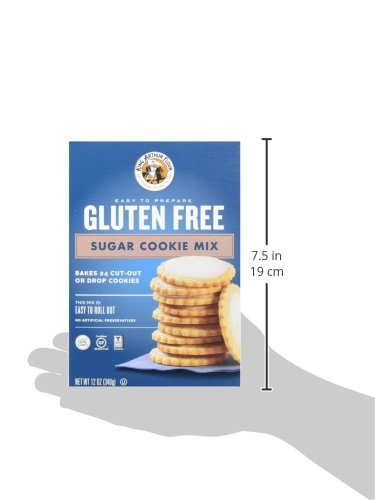 King Arthur, Gluten-Free Sugar Cookie Mix, Gluten-Free, Non-GMO Project Verified, Certified Kosher, 12 Ounces