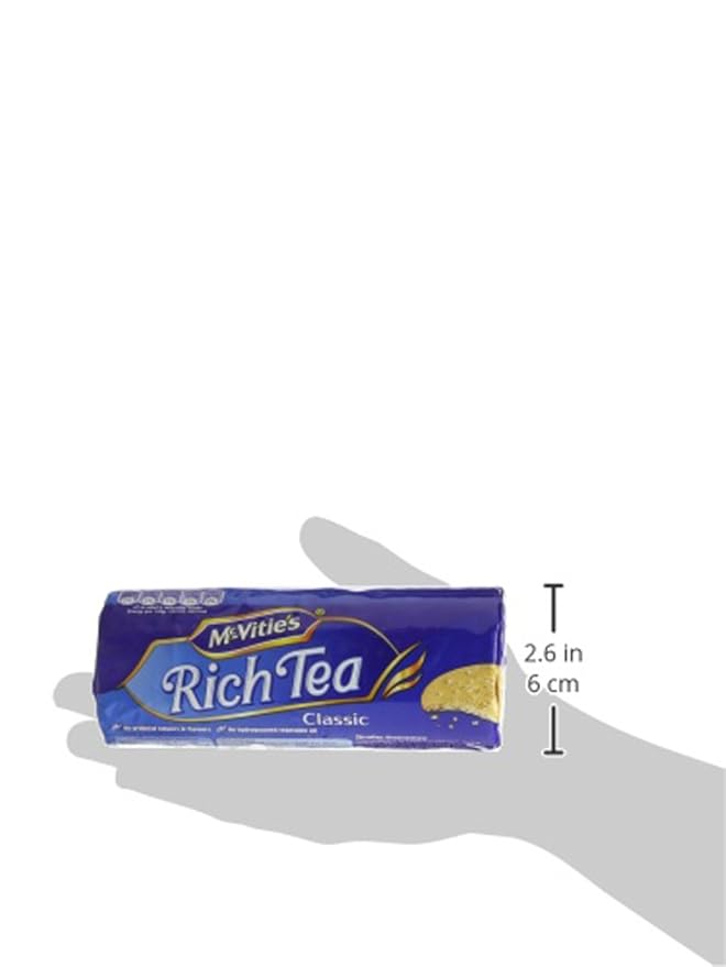 McVitie's Simply Classic Rich Tea Biscuits, 7.05-Ounce Package (Pack of 6)