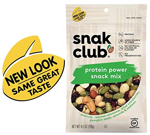 Snak Club Assorted Mixes (Protein Power, 4.2-oz. (6 (6 Count))…