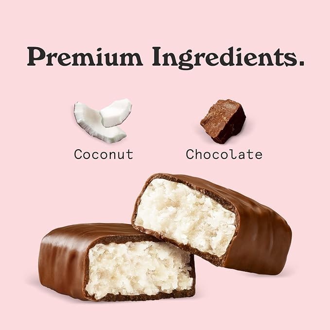 NICKS Keto Chocolate Candy Bars Variety Pack, No Added Sugar, Coconut, Gluten Free Sweets Low carb Candy Snack Bar (Multipack 15x40g)