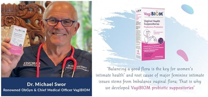 Biom Vaginal Probiotic Suppository: Natural Vaginal (30)