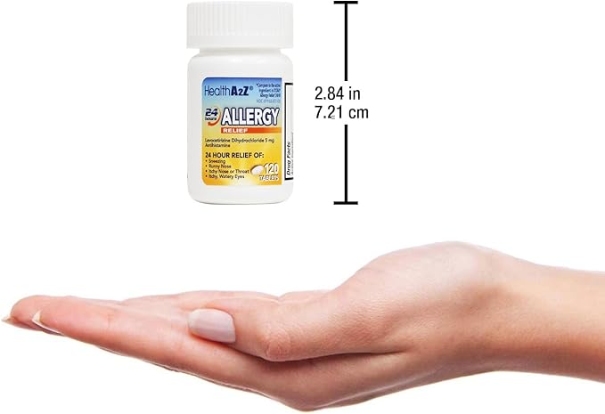 HealthA2Z® Allergy Relief 5mg | 24 Hours (120 Counts)