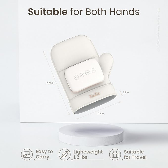 zaza Electric Hand Massager with Heat 3 Levels