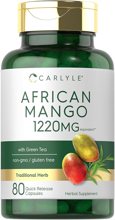 Carlyle African Mango Supplement 1220mg 80 Capsules