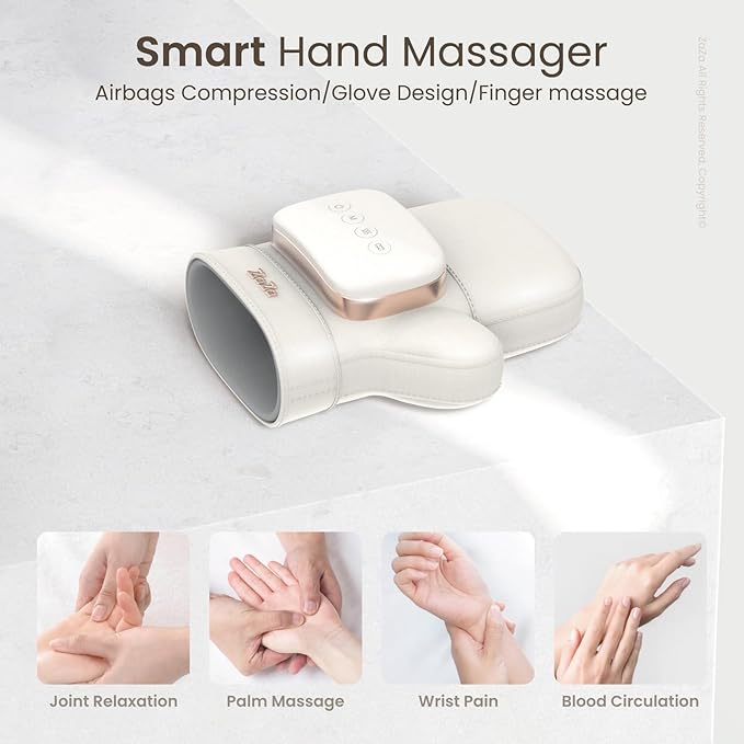 zaza Electric Hand Massager with Heat 3 Levels