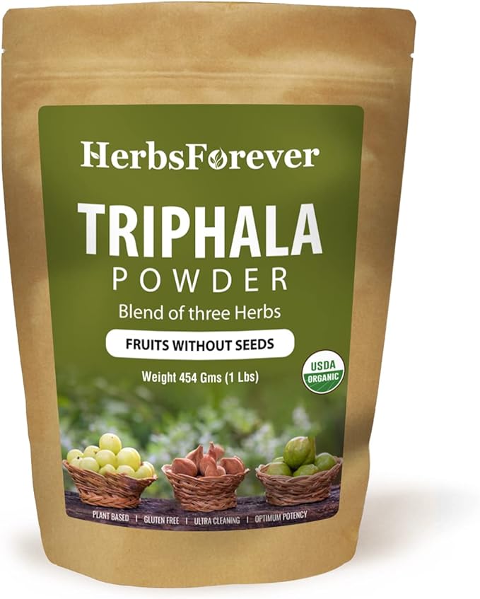 Triphala Churna Powder – Traditional Ayurvedic 454 GMS