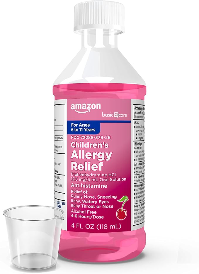 Amazon Basic Care Children's Allergy Relief 4 fl 1)