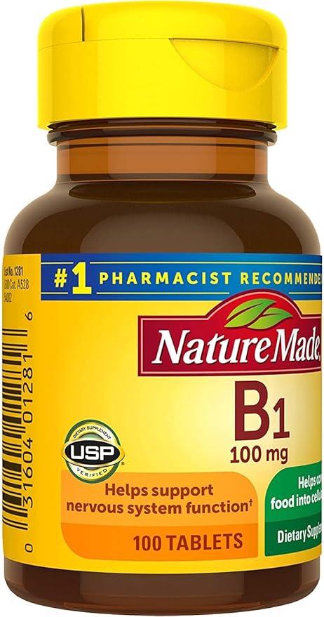 Nature Made B1 100 Mg 100 (5 Pack)