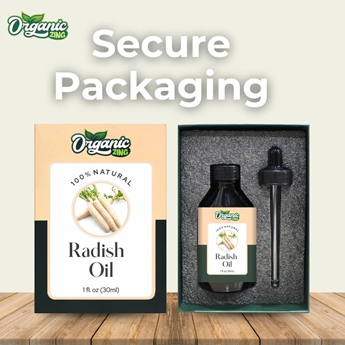 Radish (Cucurbita) Oil | Pure & Natural Essential Oil for Massage, Skincare & Haircare- 30ml/1.01fl oz