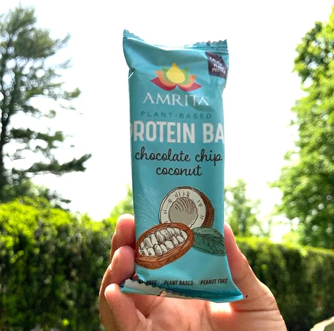 AMRITA Chocolate Chip Coconut Vegan Protein 15g of