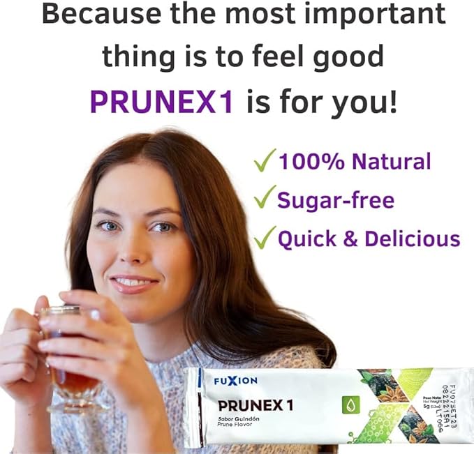 50-Day Supply - Prunex 1 by Detox,5000mg per Health,1000mg Fish