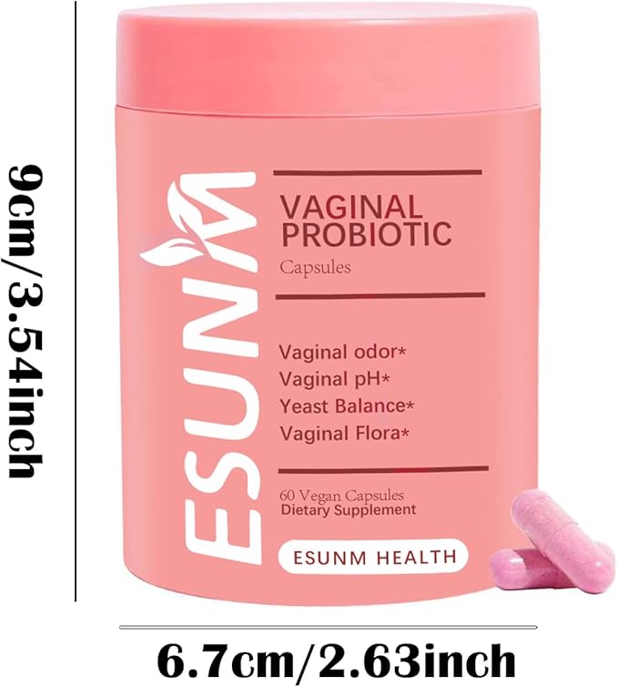 Vaginal Probiotics for Women pH Balance 60 Count