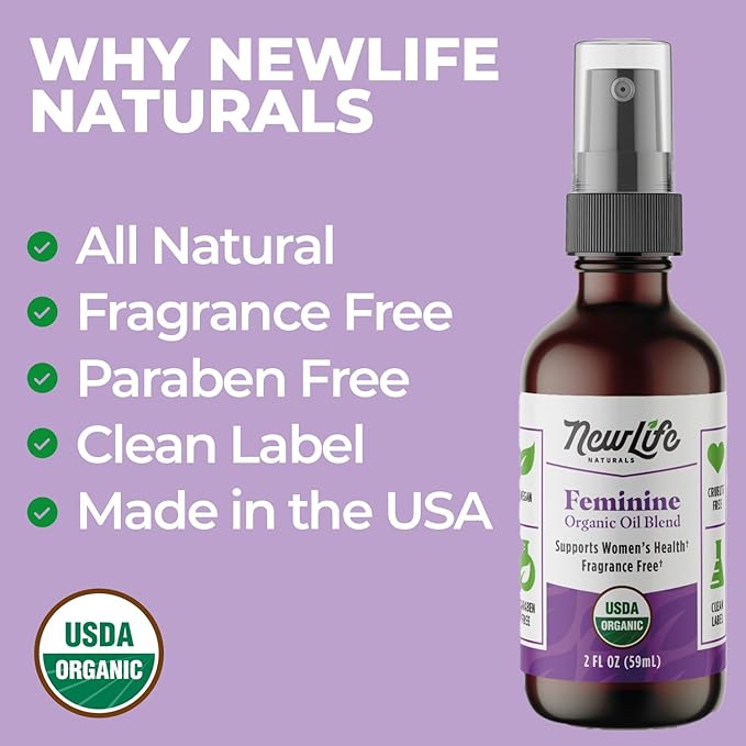 NewLife Naturals Certified Organic Menopause Support 2 Oz