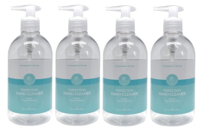 Perfect Hand Cleaner (Gel Sanitizer) 500ml / 16.9oz (Pack 4)