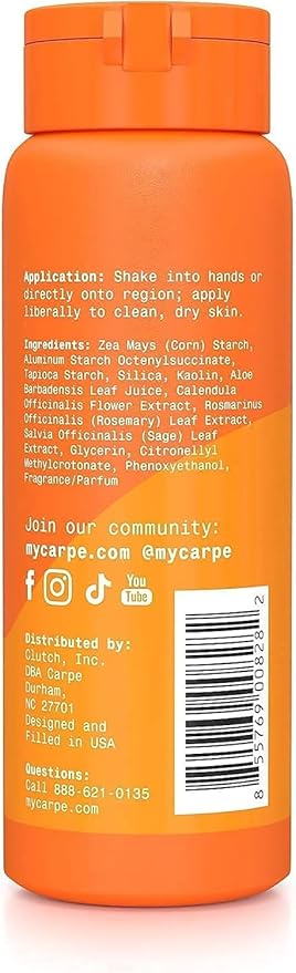 Carpe No-Sweat Groin Powder (for Women) 3)