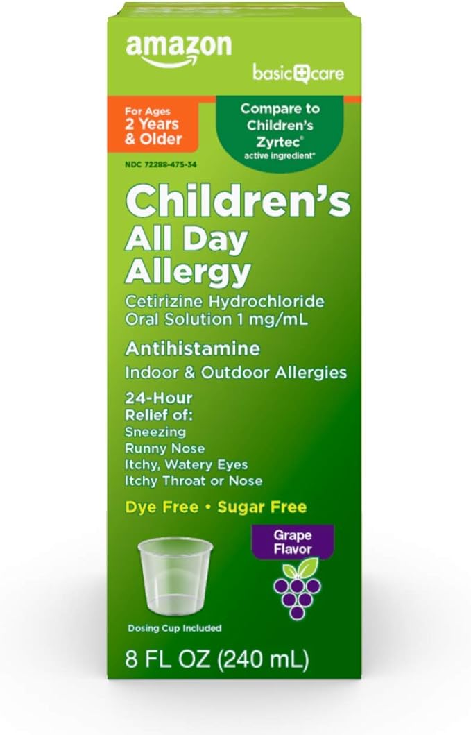 Amazon Basic Care Children’s 24 Hour 1 mg/mL, 8 fl 1)