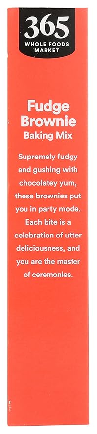 365 by Whole Foods Market, Chocolate Fudge Brownie Mix, 15 Ounce