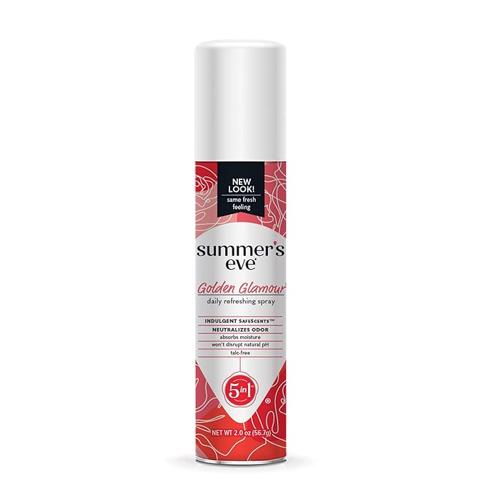 Summer's Eve Golden Glamour Daily Refreshing 2 oz