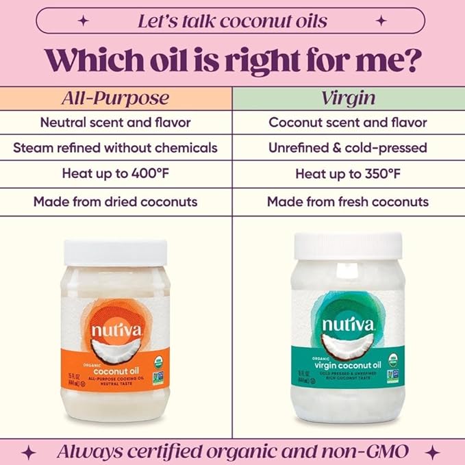Nutiva, Organic Coconut Oil, 15 Fl Oz