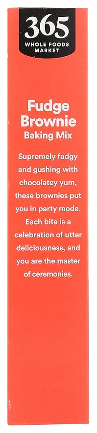 365 by Whole Foods Market, Chocolate Fudge Brownie Mix, 15 Ounce