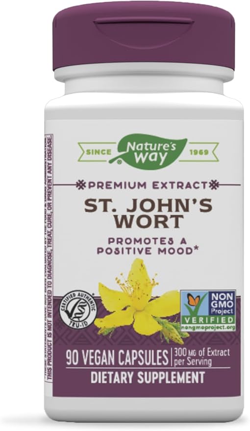 Nature’s Way St. John’s Wort Premium 90 Capsules