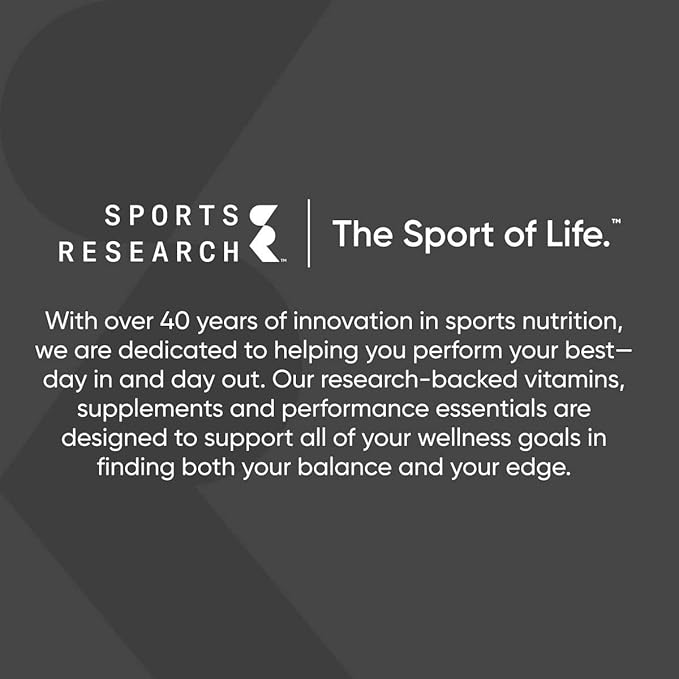 Sports Research Daily Probiotics with Prebiotics, 60 Billion 30 Count