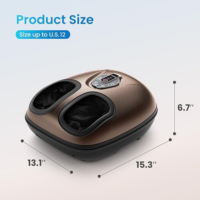 RENPHO Foot Massager Machine with Heat, 3 Levels