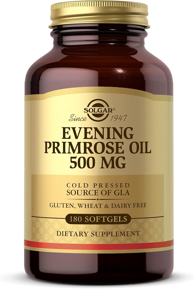 Solgar Evening Primrose Oil 500 mg, 180 Softgels 180 Servings