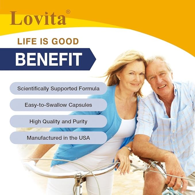 Lovita Vitamin K2 + D3, 400 D3 & 120 mcg K2 (MK-7), (MK-7), 2 2 in 1 Formula, 30 Vegetarian 3)