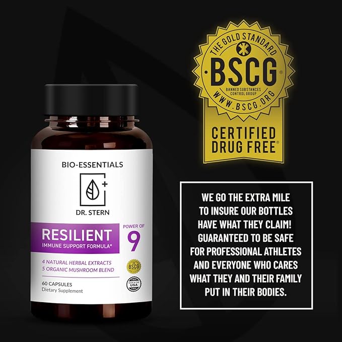 BIO-ESSENTIALS, Resilient - Natural Immune System 60 Capsules