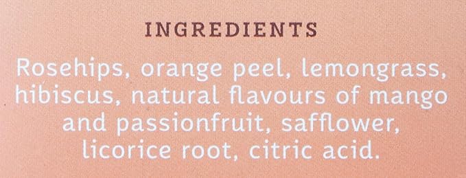 Stash Tea Mango Passionfruit Herbal Tea - Naturally Caffeine Free, Non-GMO Project Verified Premium Tea with No Artificial Ingredients, 20 Count (Pack of 6) - 120 Bags Total