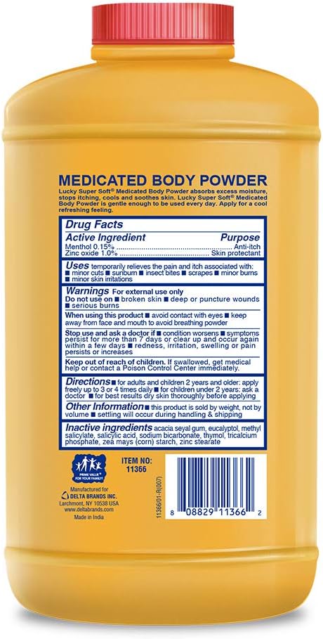 Medicated Body Powder, 8-oz.