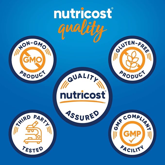 Nutricost Vitamin B1 (Thiamin) 500mg, 120 (2 Bottles)