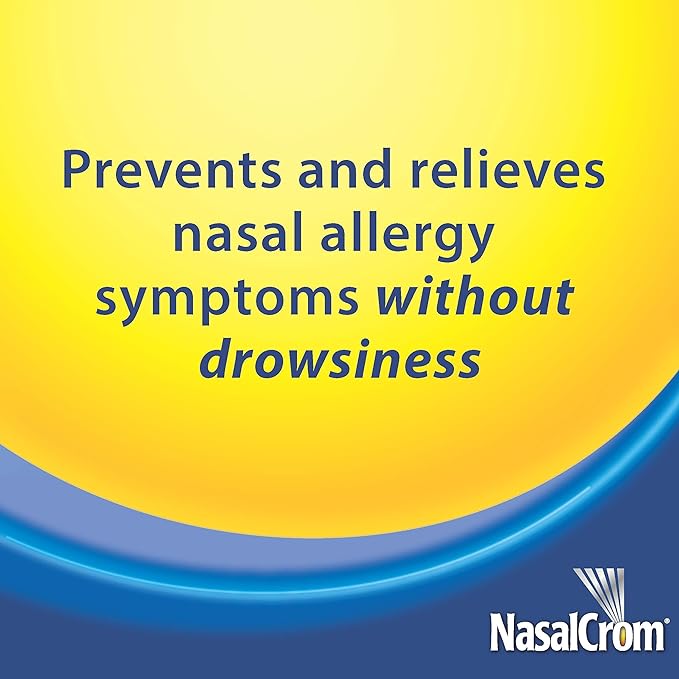 NasalCrom Nasal Spray Allergy Symptom Controller 200 Sprays .88 FL