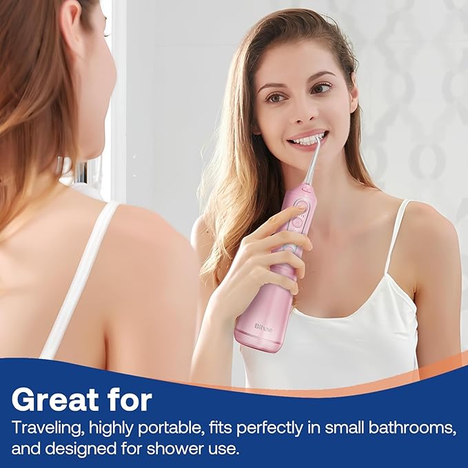 Bitvae C6 Water Dental Flosser Teeth IPX7 Waterproof 5 intensities 6 Jet