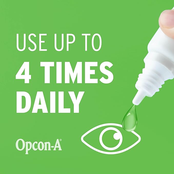 Opcon-A Allergy Eye Drops by Bausch 0.5 Fl 2)