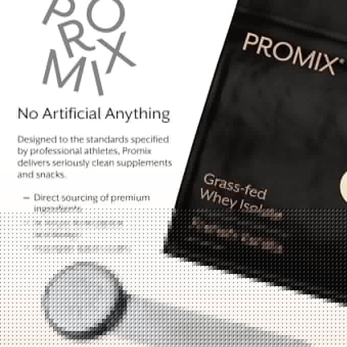 Promix Whey Protein Isolate Powder, Vanilla 2.5lb Bulk 100% All