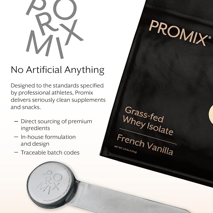 Promix Whey Protein Isolate Powder 100% All 5 Pound