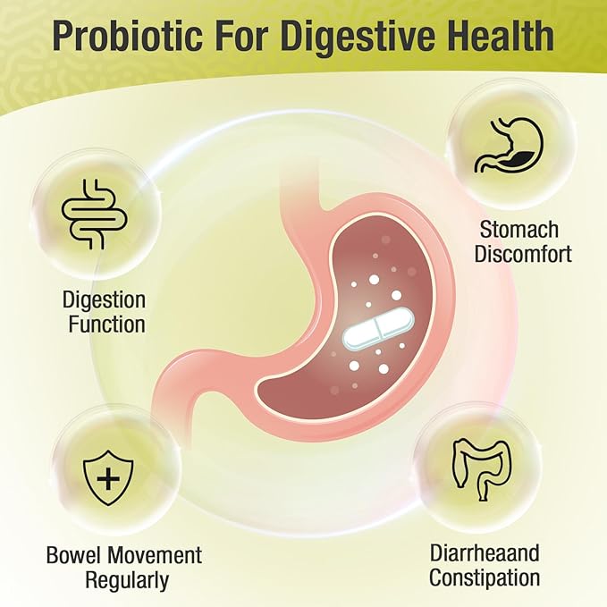 Probiotics for Women & Men 300 Billion 22 Strains 15 Organic 8 Month