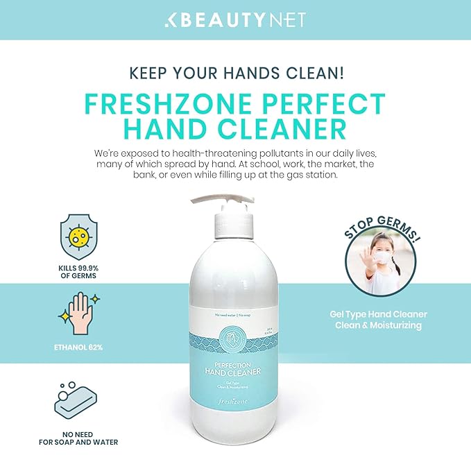 Perfect Hand Cleaner (Gel Sanitizer) 500ml / 16.9oz