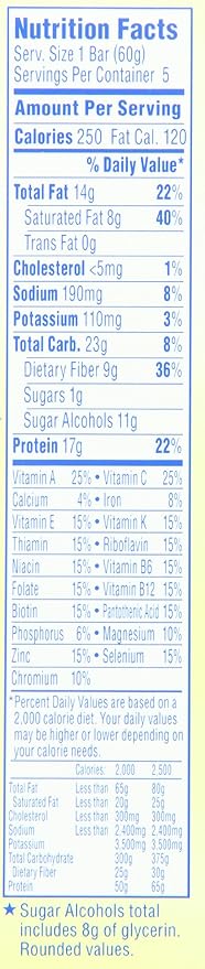 Atkins Advantage Bars, Chocolate Peanut Butter, 2.1-Ounce Bars 5 count, (Pack of 2)