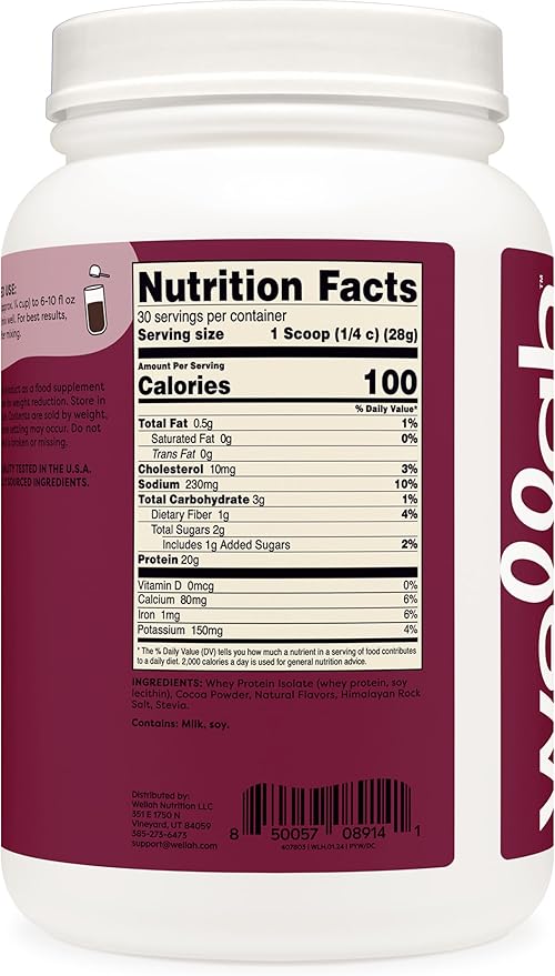 Protein Your Whey (30 Servings, Dark Chocolate)