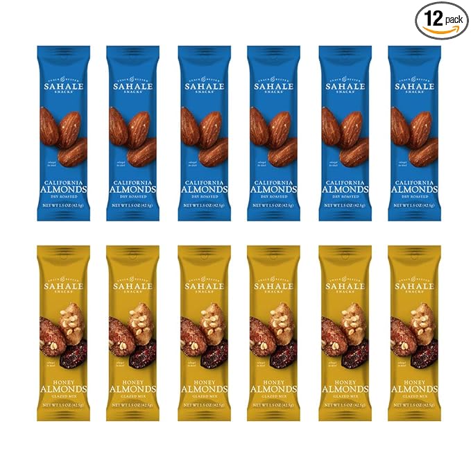 Sahale Snacks Almonds Variety Pack, 1.5 12)