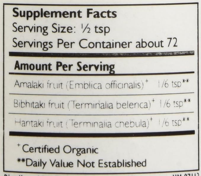 Banyan Botanicals Triphala Powder – Organic