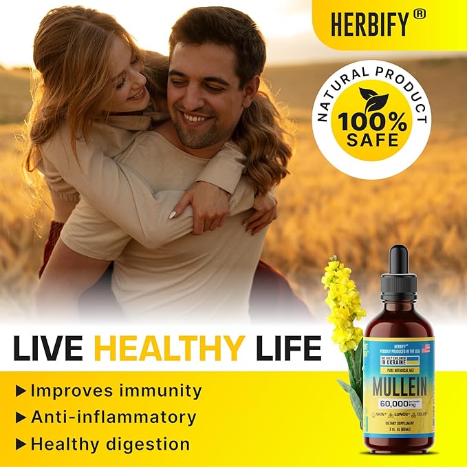 HERBIFY Mullein Drops 2 Oz