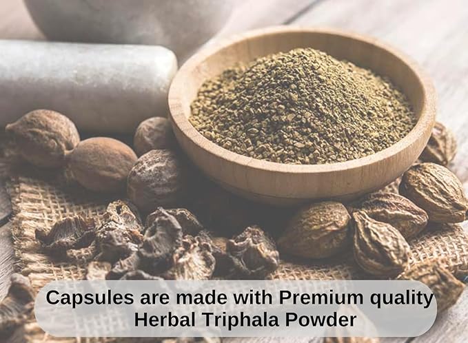 Triphala Premium 320 Capsules Non-GMO and 600 mg