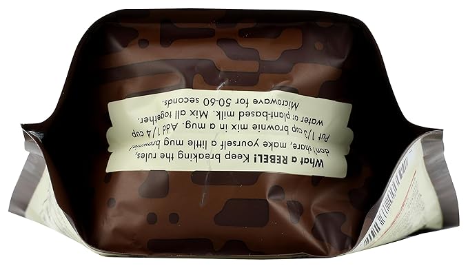 Renewal Mill Dark Chocolate Brownie Mix 18 oz, Gluten-Free, Vegan, Non-GMO, Upcycled Ingredients I Easy to Make in One Bowl, Only Requires Oil and Water, Kid-Friendly | Packaging May Vary